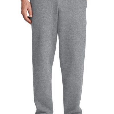 Fleece Open-Bottom Sweatpant with Pockets Thumbnail