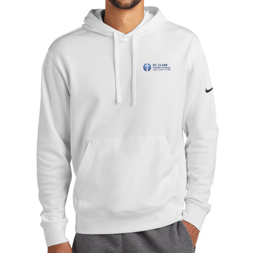 StClare - Club Fleece Sleeve Swoosh Pullover Hoodie Thumbnail